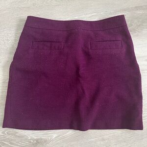 LOFT purple skirt in size 8